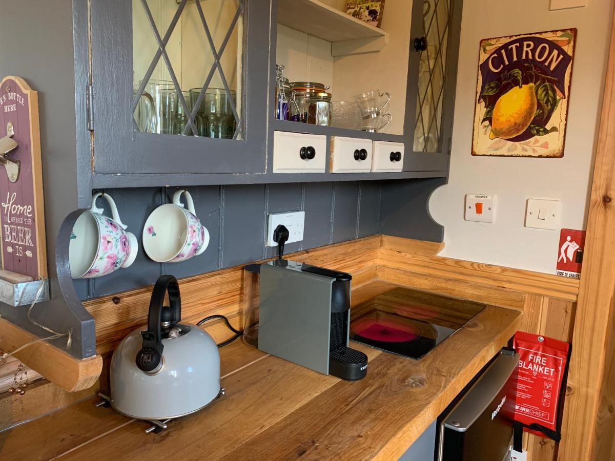 Sheepwash Shepherds Hut Bebside Exteriér fotografie