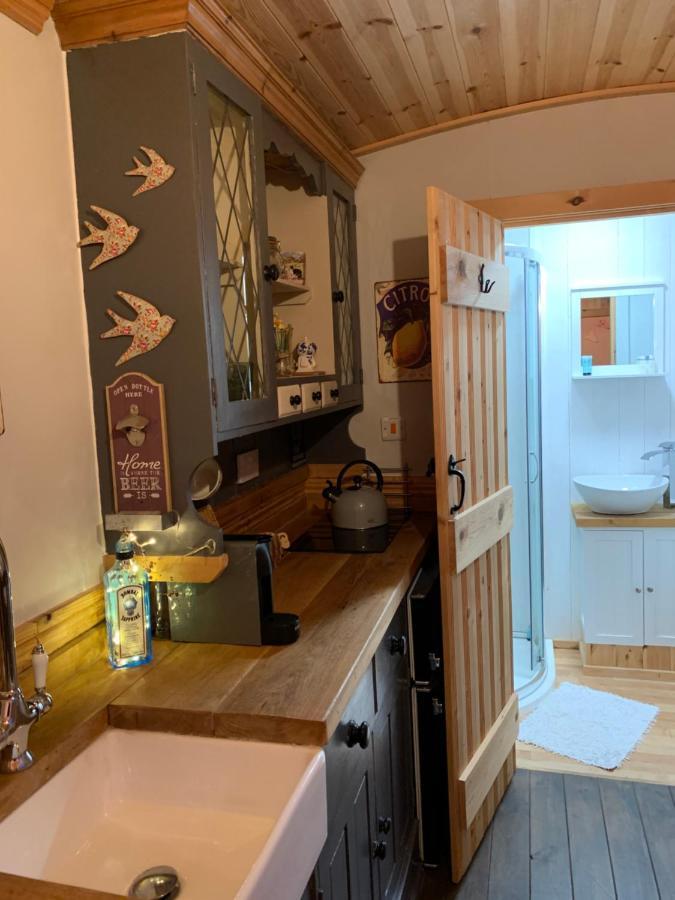 Sheepwash Shepherds Hut Bebside Exteriér fotografie